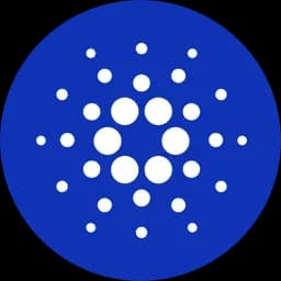 Cardano blockchain platform logo - Peer-reviewed blockchain platform prioritizing sustainability and interoperability with academic rigor.